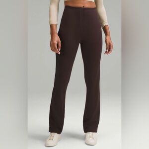 Smooth Fit Pull On High Rise Pant - Espesso